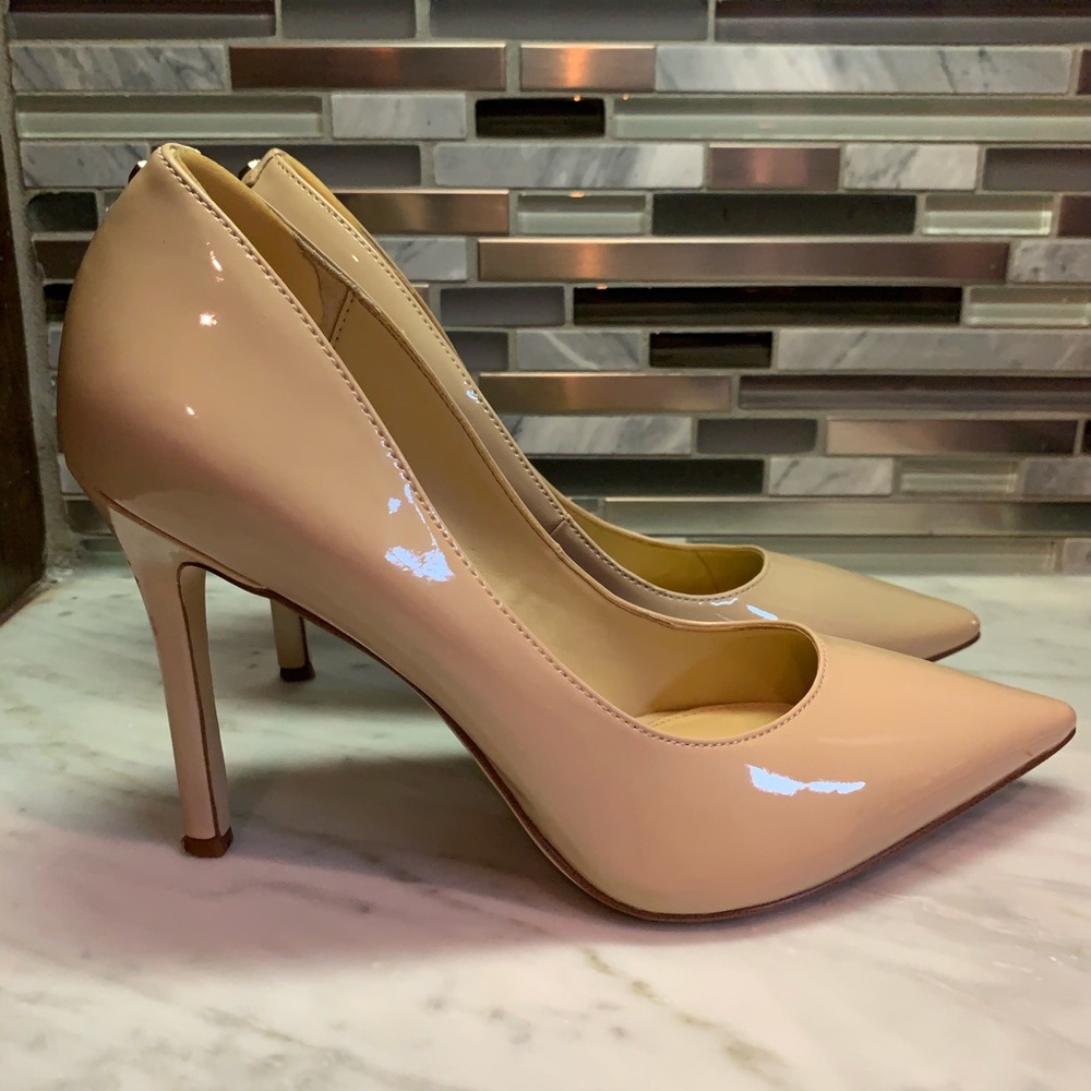 Sam Edelman Nude Classic Patent Pump